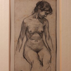 DOMENICO BACCARINI Faenza, 1882 – 1907 | Nudo , matita su carta